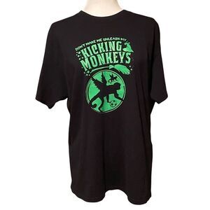 Don’t Make Me Unleash My Kicking Monkeys Black Large Wizard Of Oz